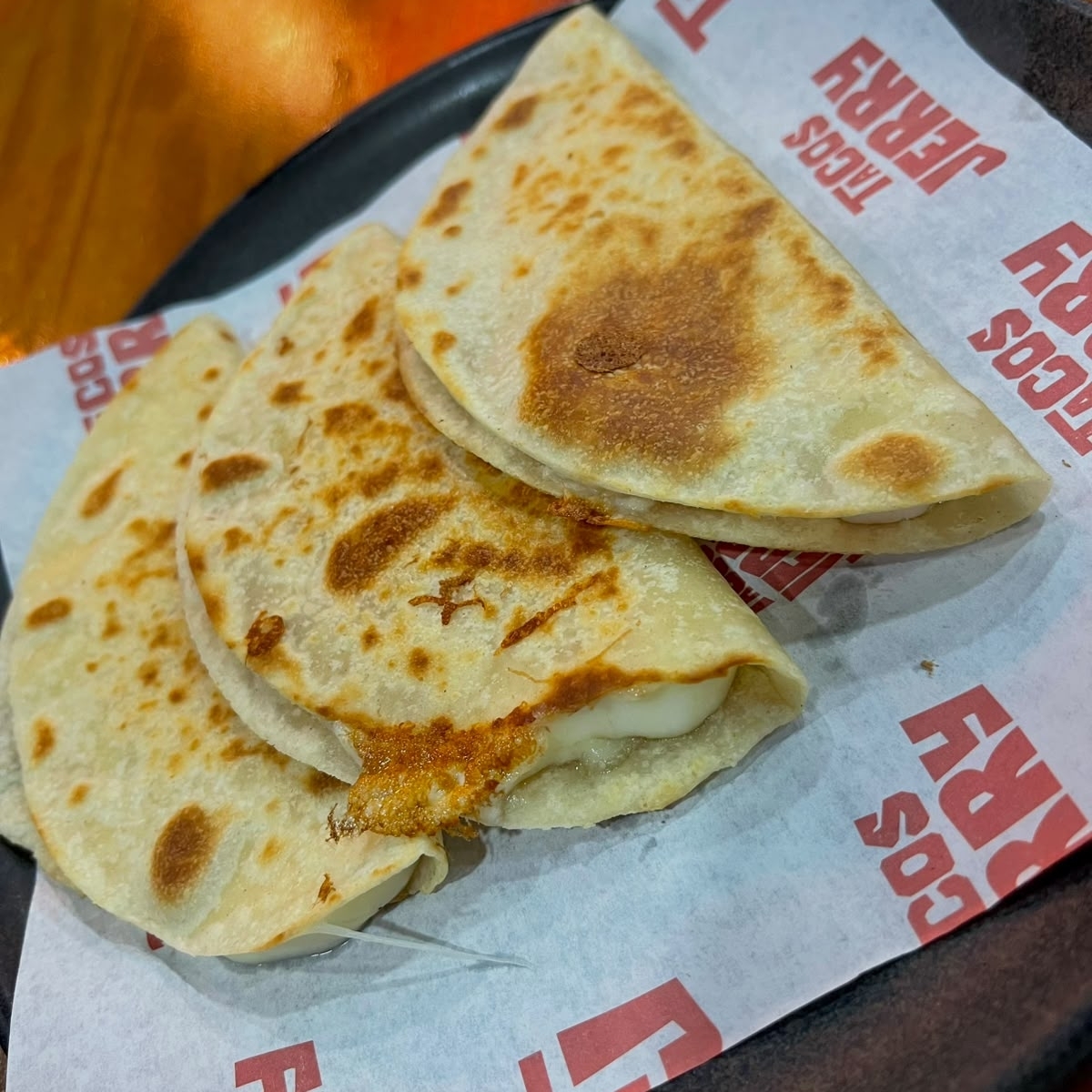 Orden de Quesadillas 3 pzas