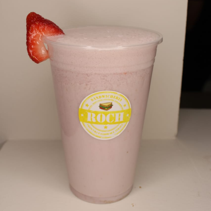 Licuado De Fresa 1/2L