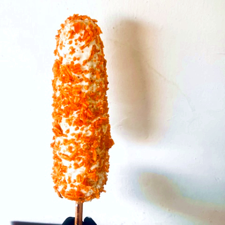 Elote Entero Empanizado con Ruffles