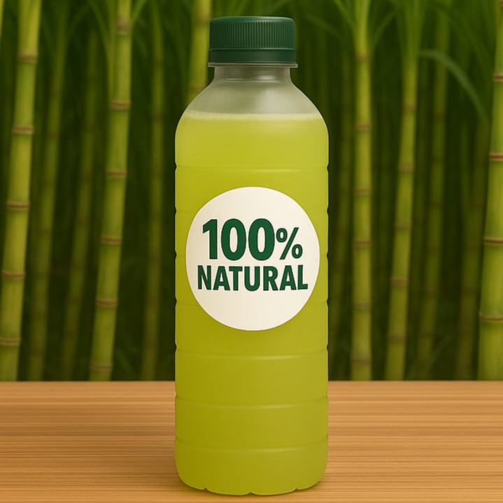 100% natural engarrafado na hora.