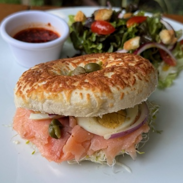 Bagel de Salmon