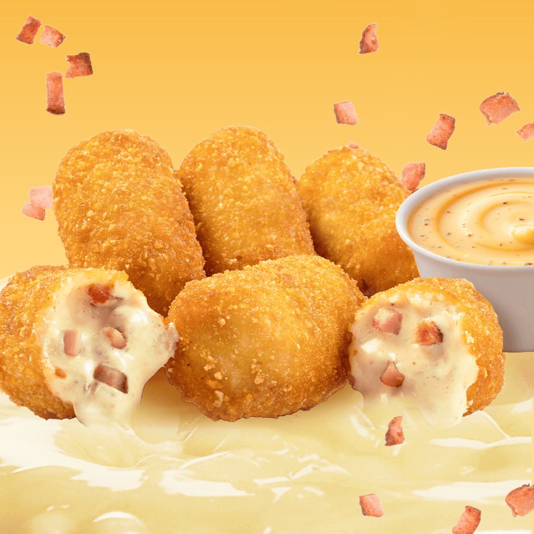 Bombitas Tocino y Queso
