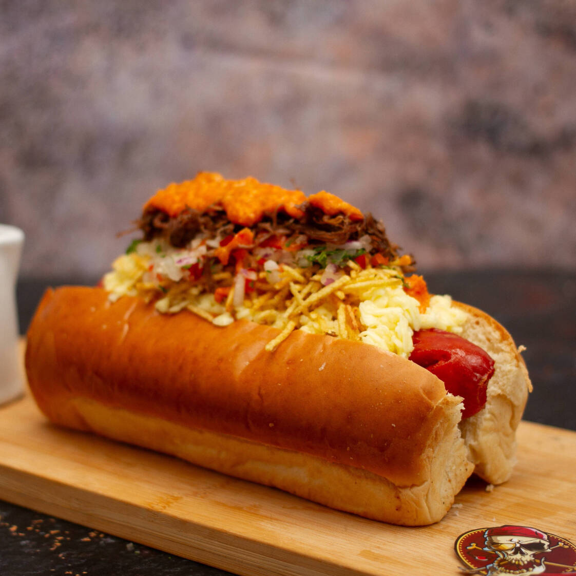 Perro Campesino con Chorizo