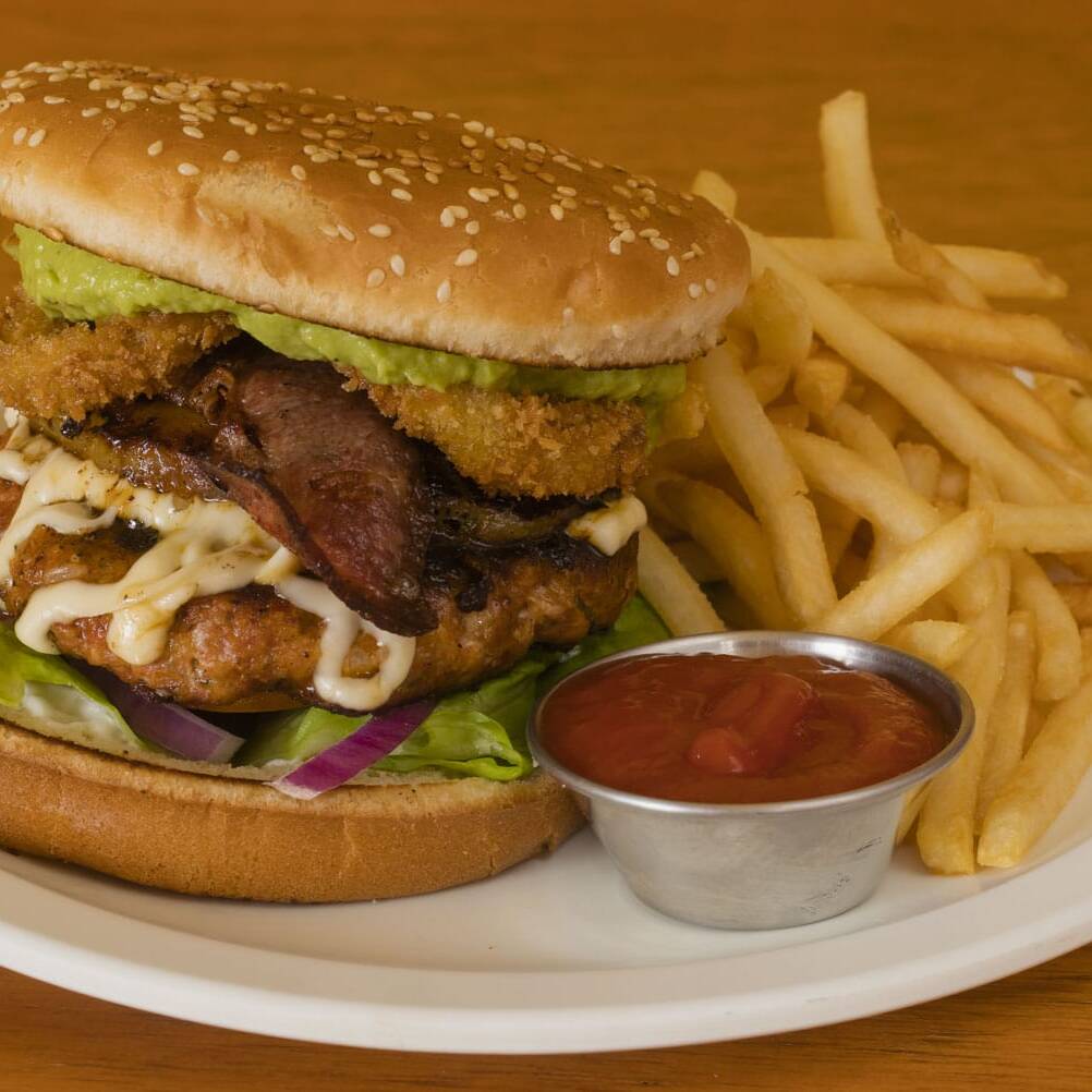 Hamburguesa Al Pastor