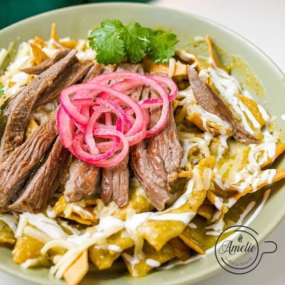 Combo Duo Chilaquiles Verdes con Arrachera