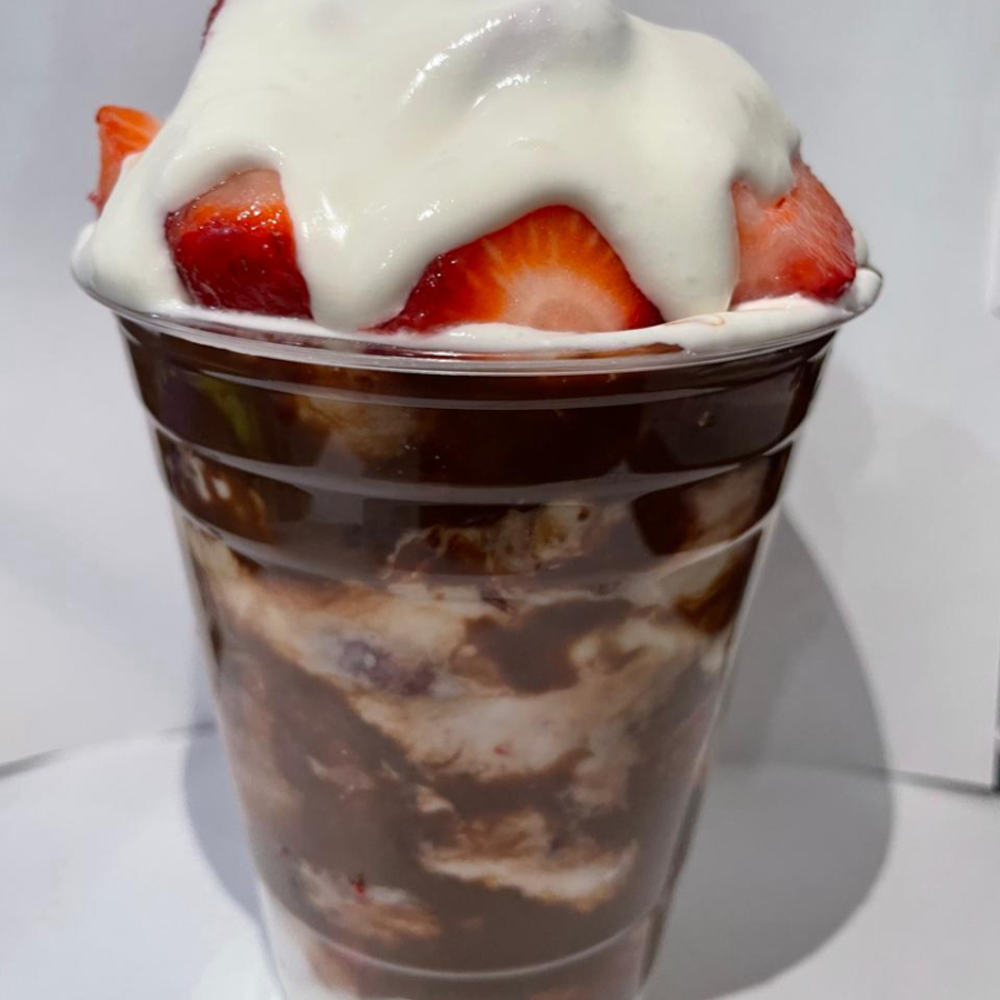 Fresas con Crema y NUTELLA 16oz