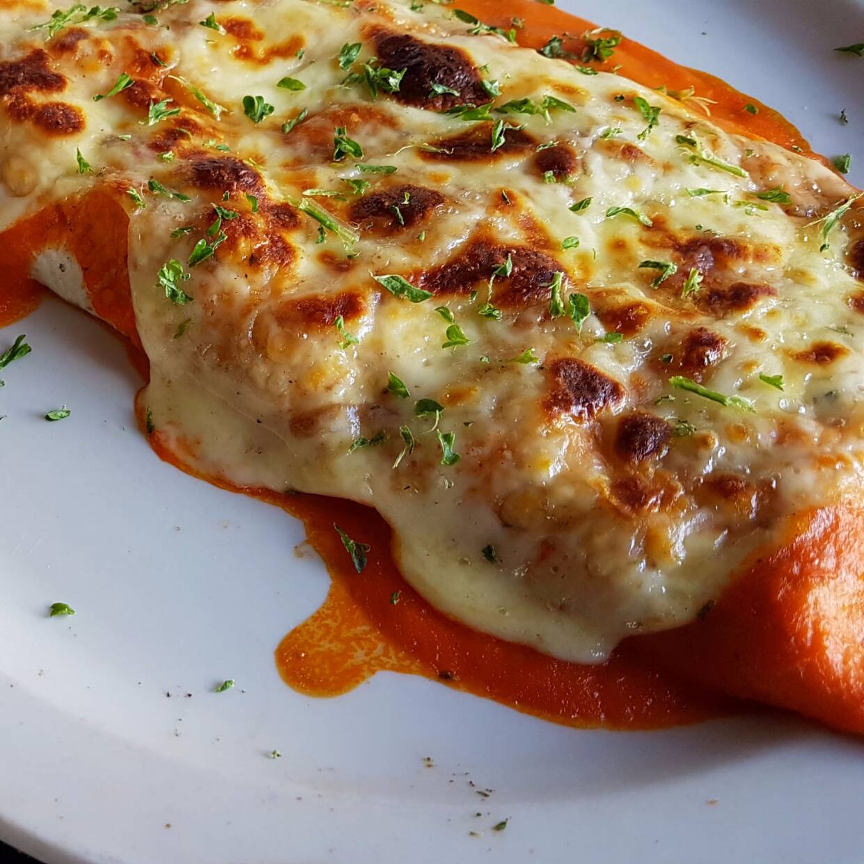 Barra Gratinada Carne Al Pastor
