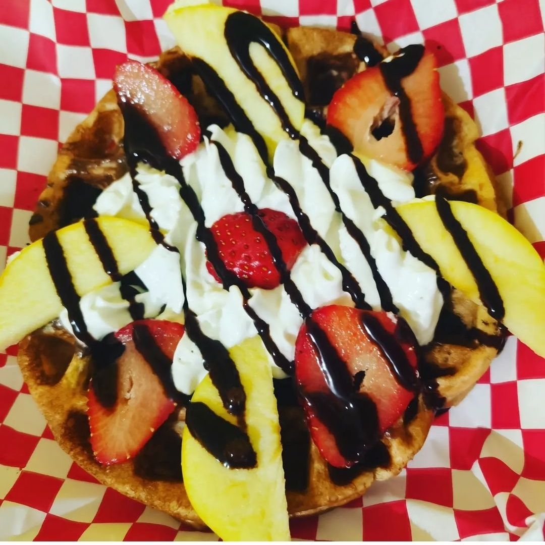 Waffle de Cajeta
