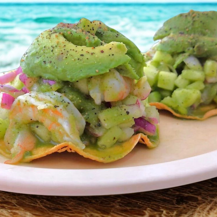 Tostada de Aguachile