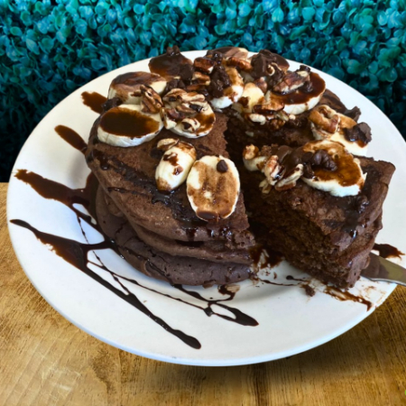 Dark Chocolate Pancakes
