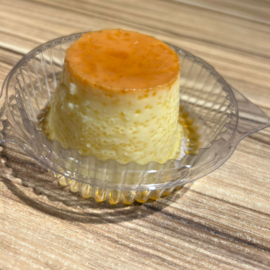 Mini pudim de leite condensado