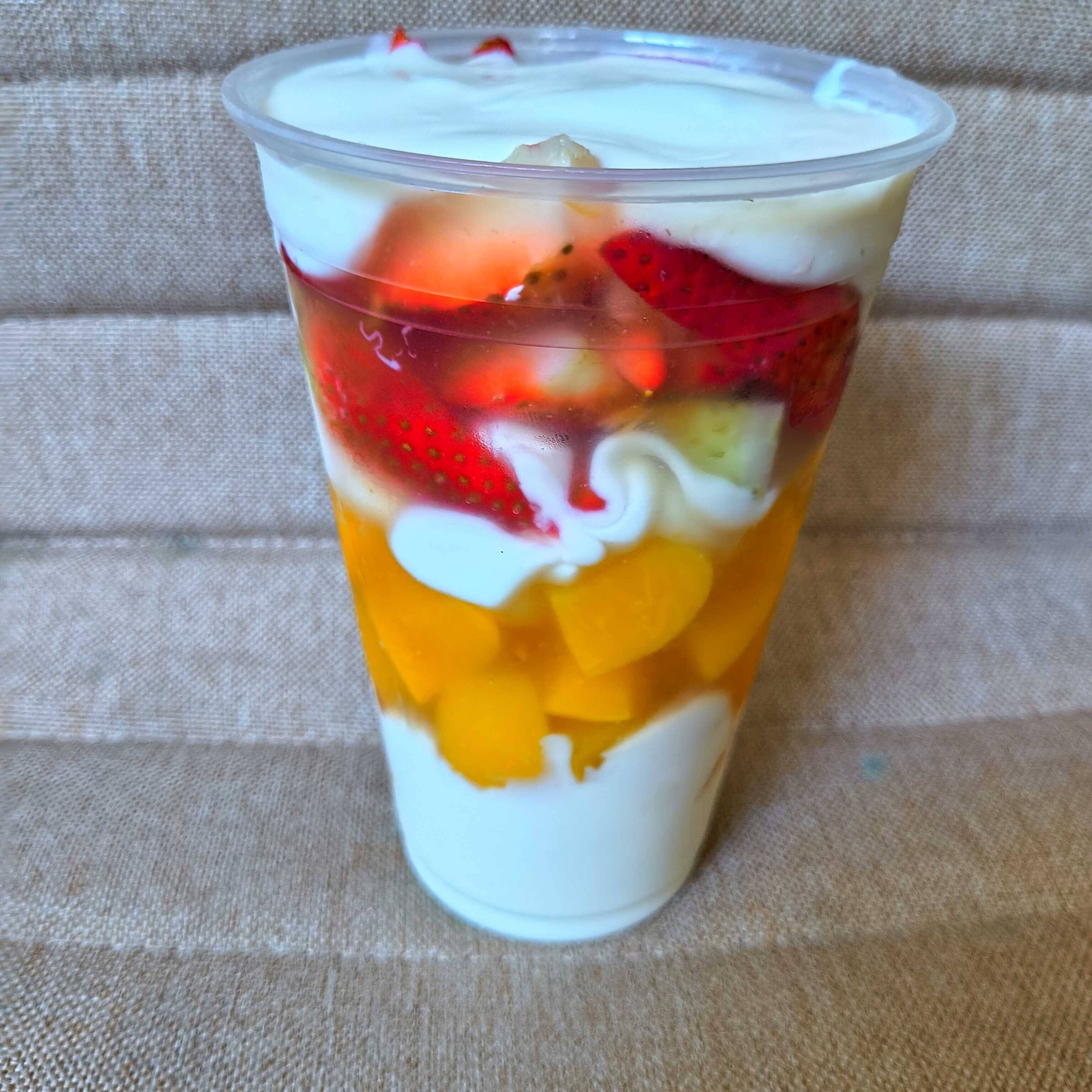 FRESAS Y DURAZNOS CON CREMA 500ML