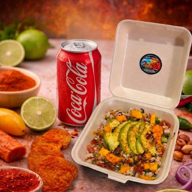 Tosticeviche de Camaron (480g)+ Coca Cola Lata