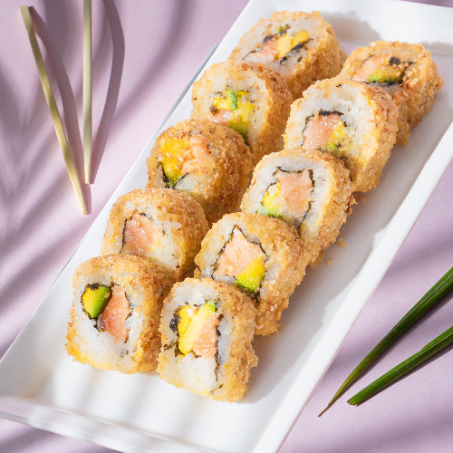 12 Bocados Sushi Philadelphia Tempura