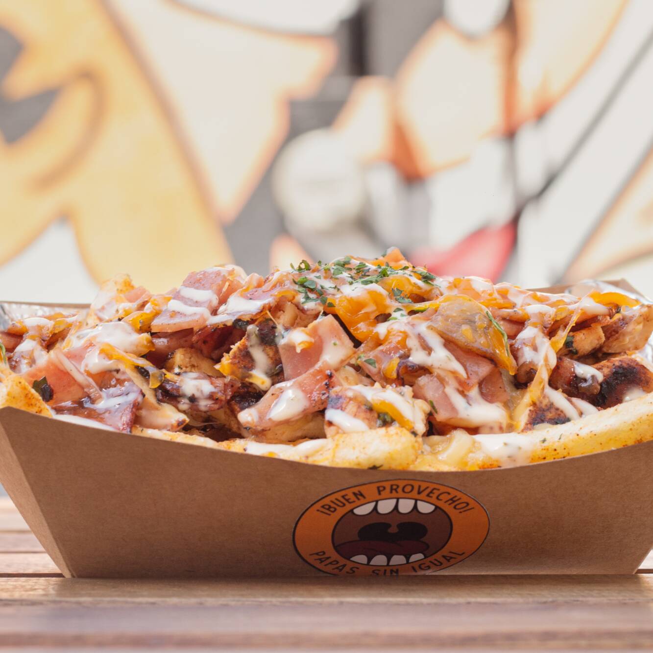 Chicken Bacon Ranch Fries