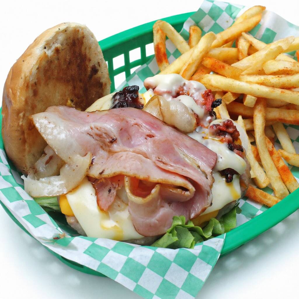 Hamburguesa Huerca + Papas