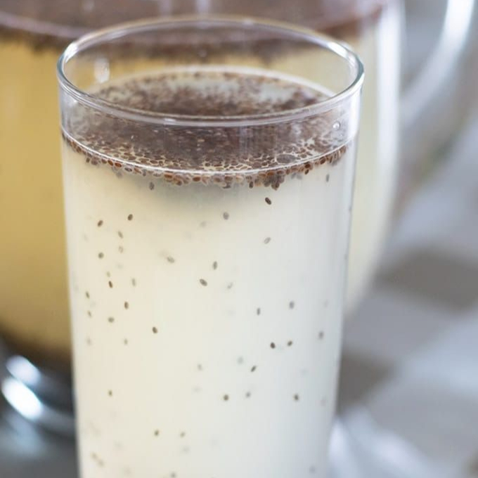 Agua de Limón con Chía