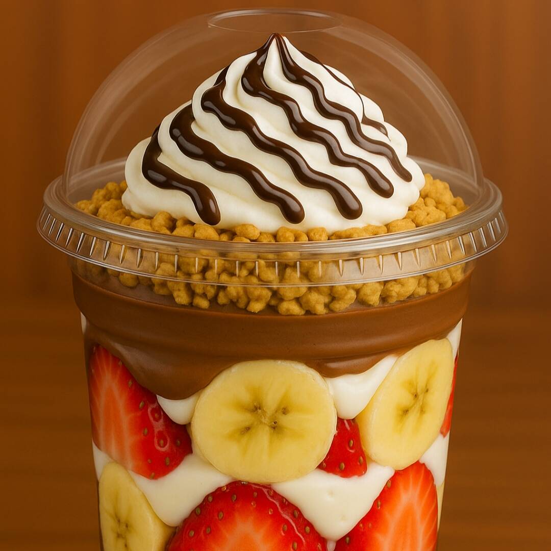 Platanos y Fresas NUTELLA de 560ml
