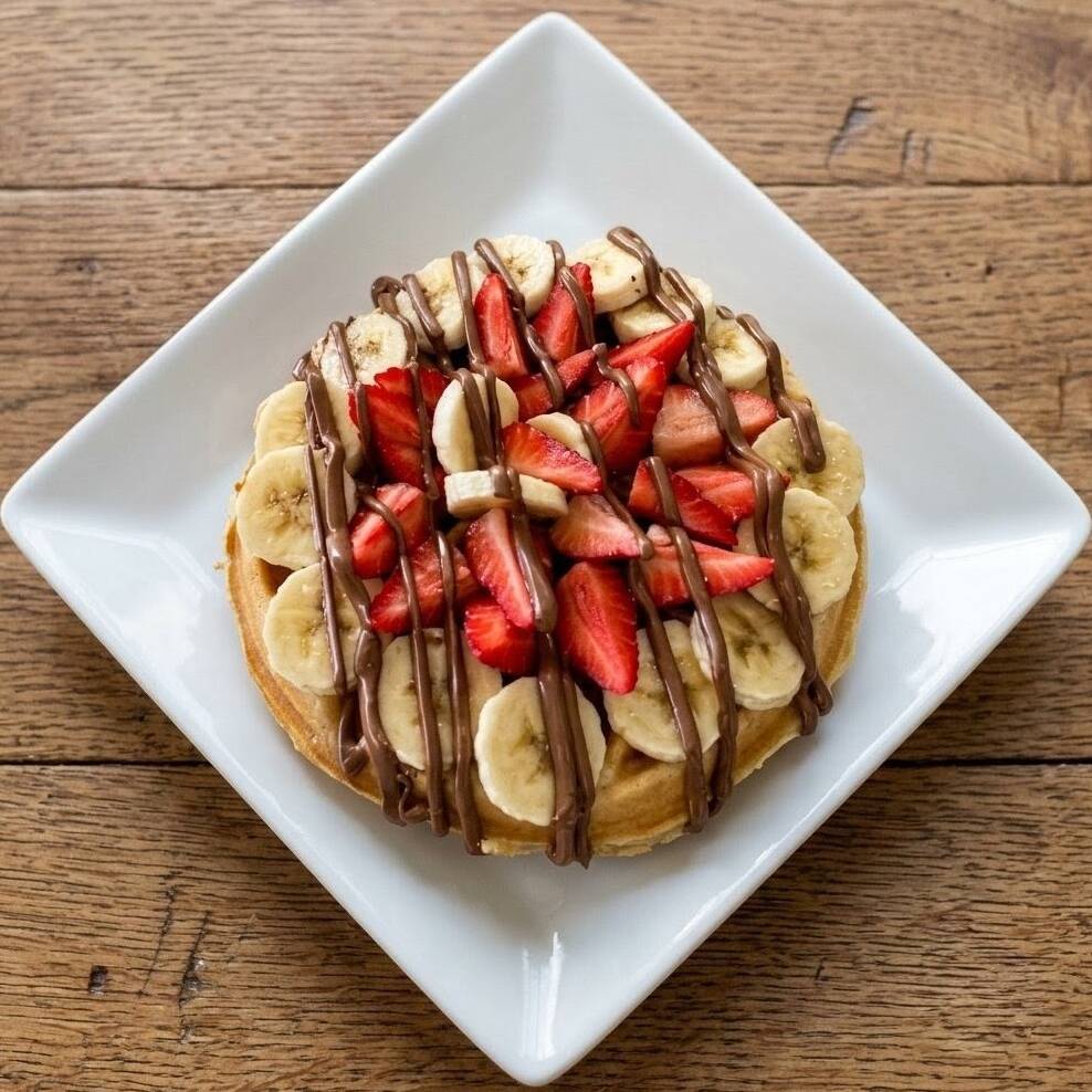 Waffle Frutal