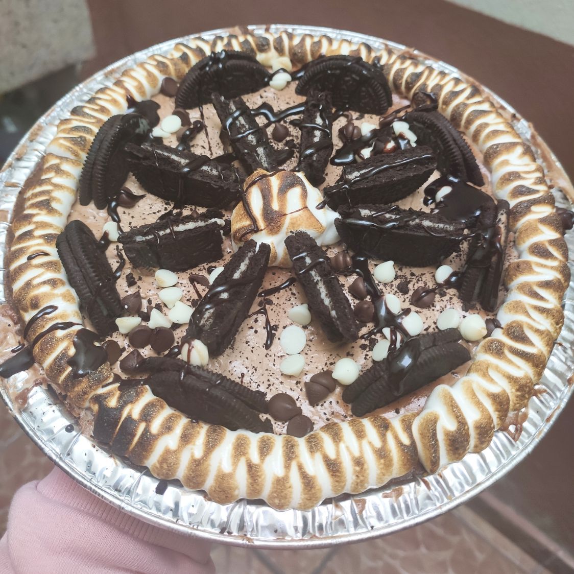 Cheesecake de Oreo