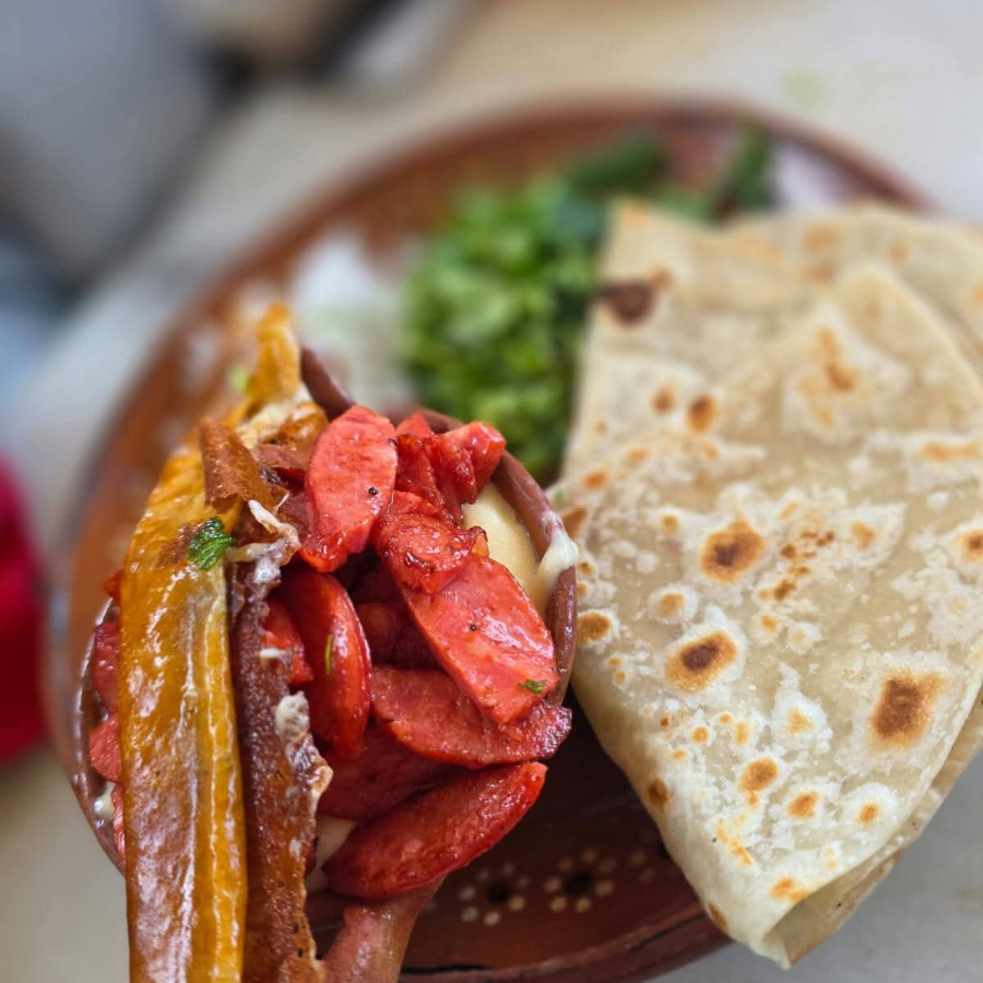 Queso Fundido Chorizo