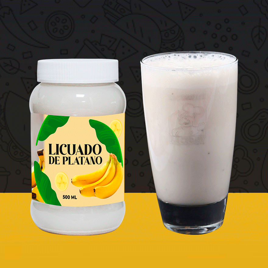 Licuado Plátano 500 Ml