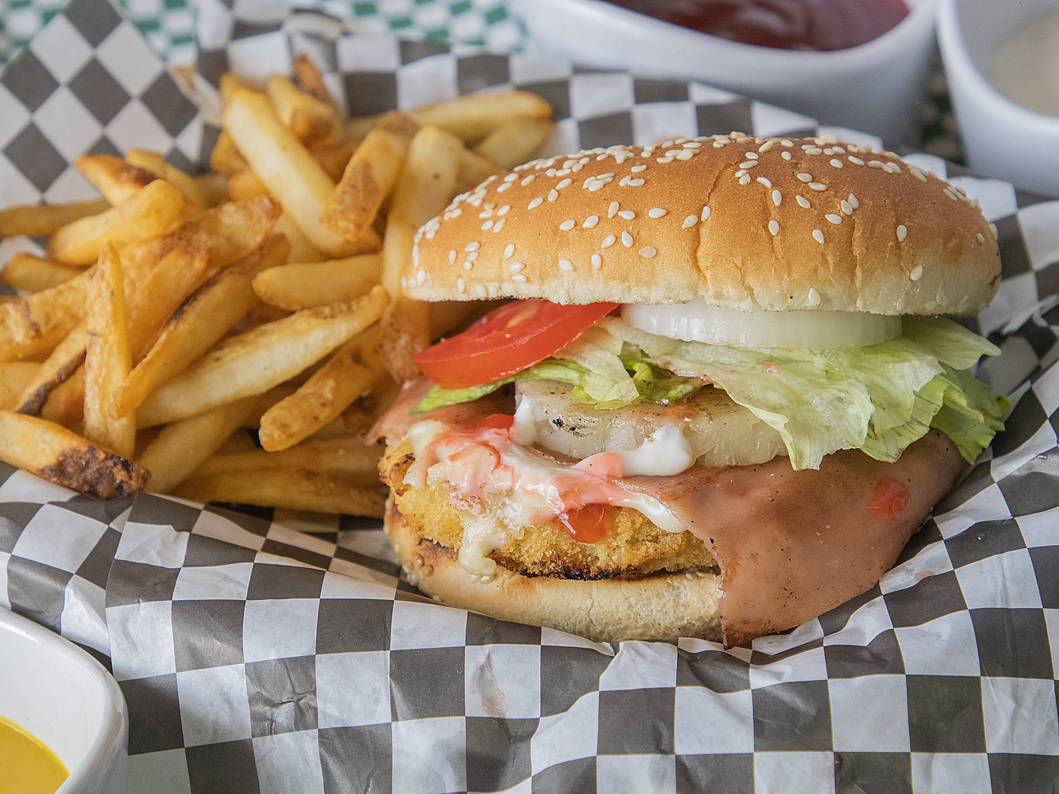 Hamburguesa Pollo Empanizado