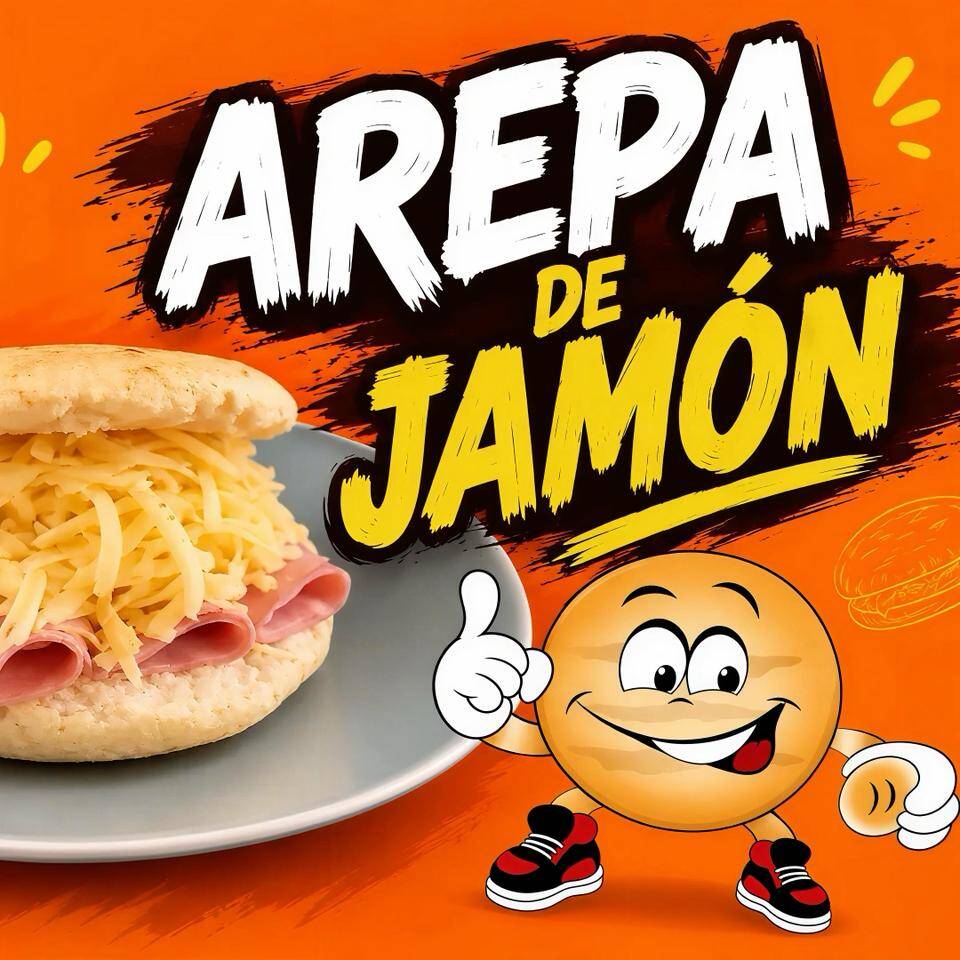 Arepa de Jamón