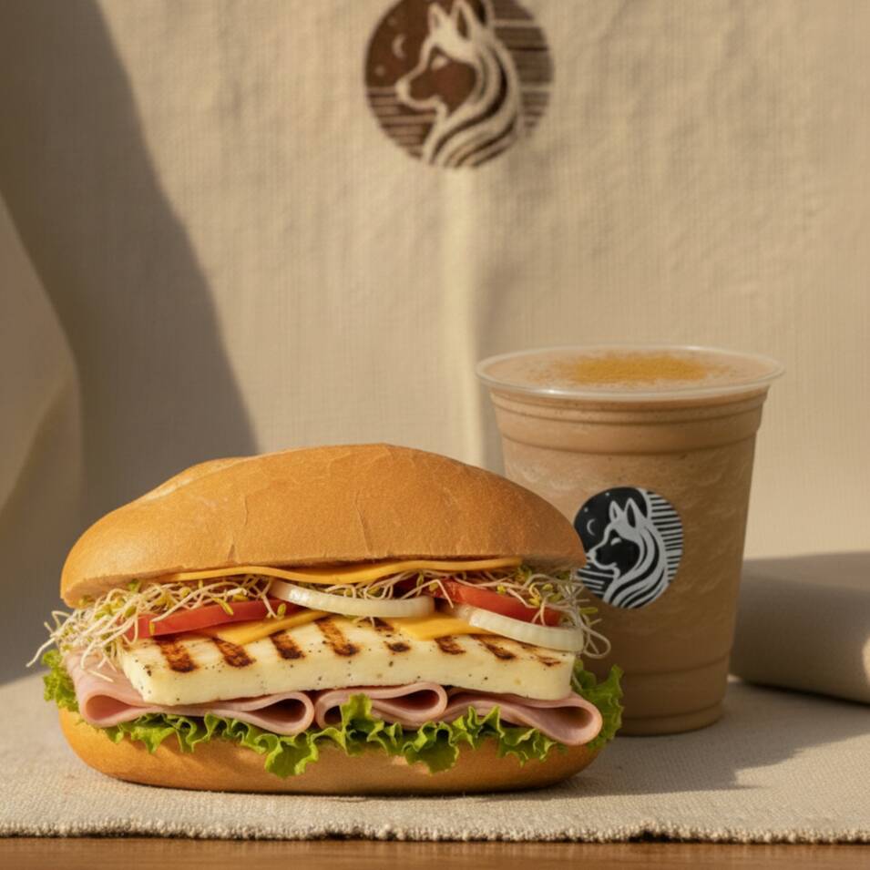 Media Luna (Torta + Chocomilk )