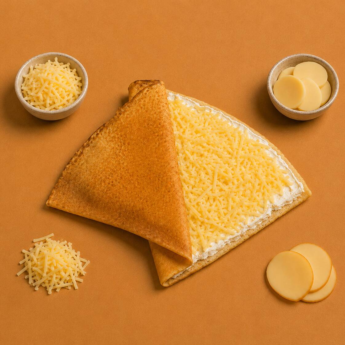 Crepa 3 Quesos