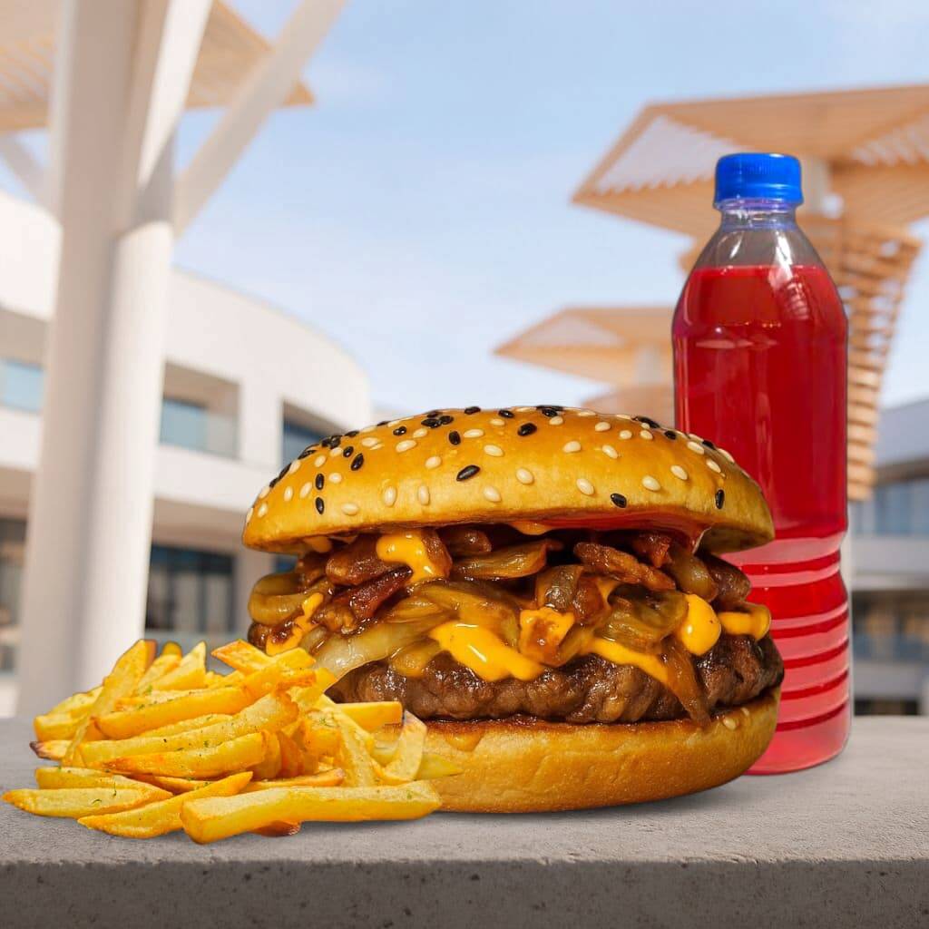 Combo Hongus Mongus ¼ De Libra - 🍔+🍟+🥤