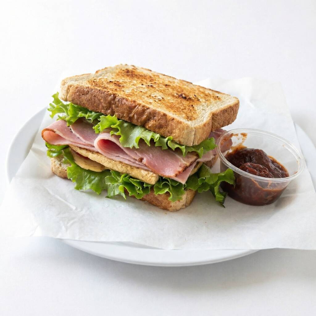 Sándwich de Jamón con Queso