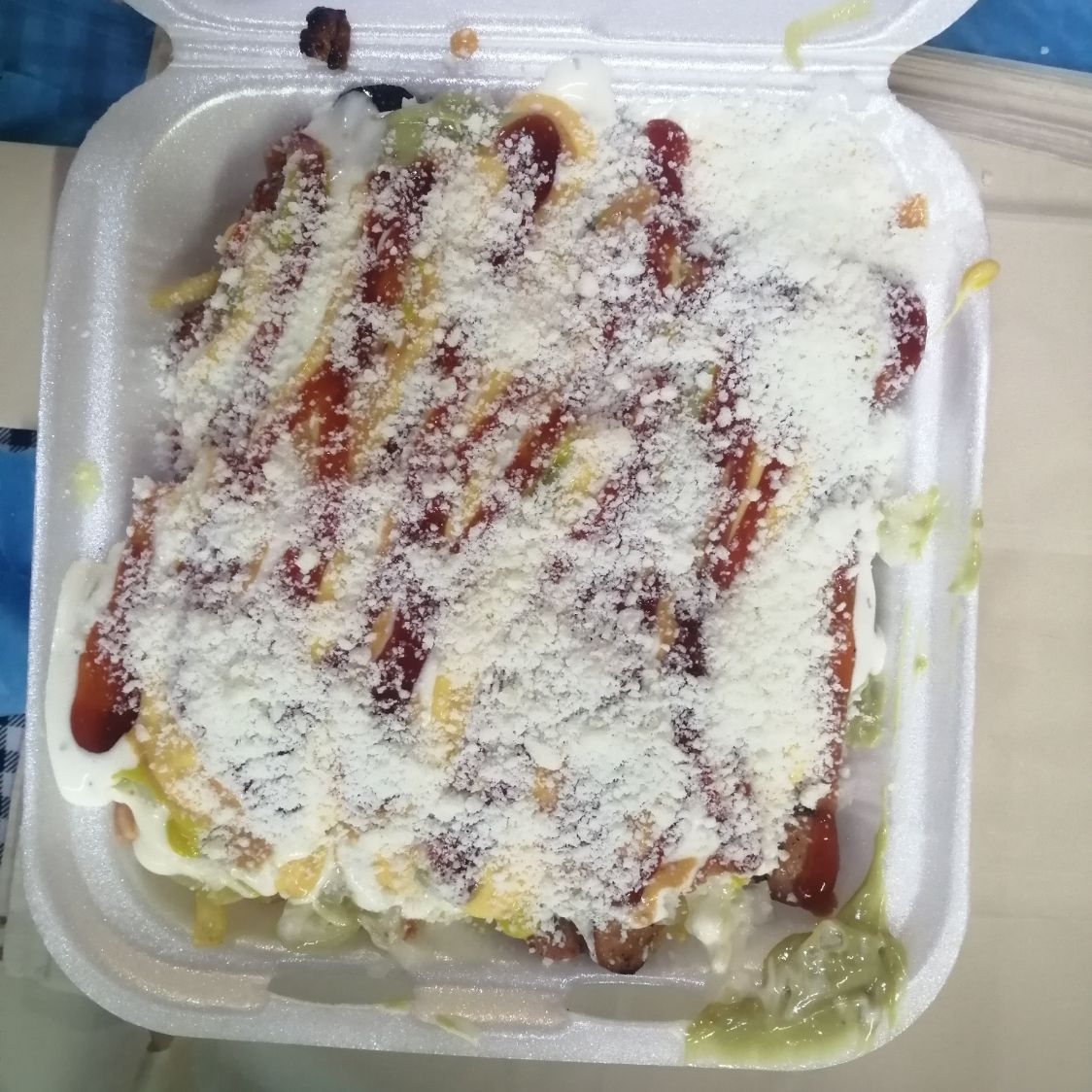 Salchipapas Especial Tamaño Grande