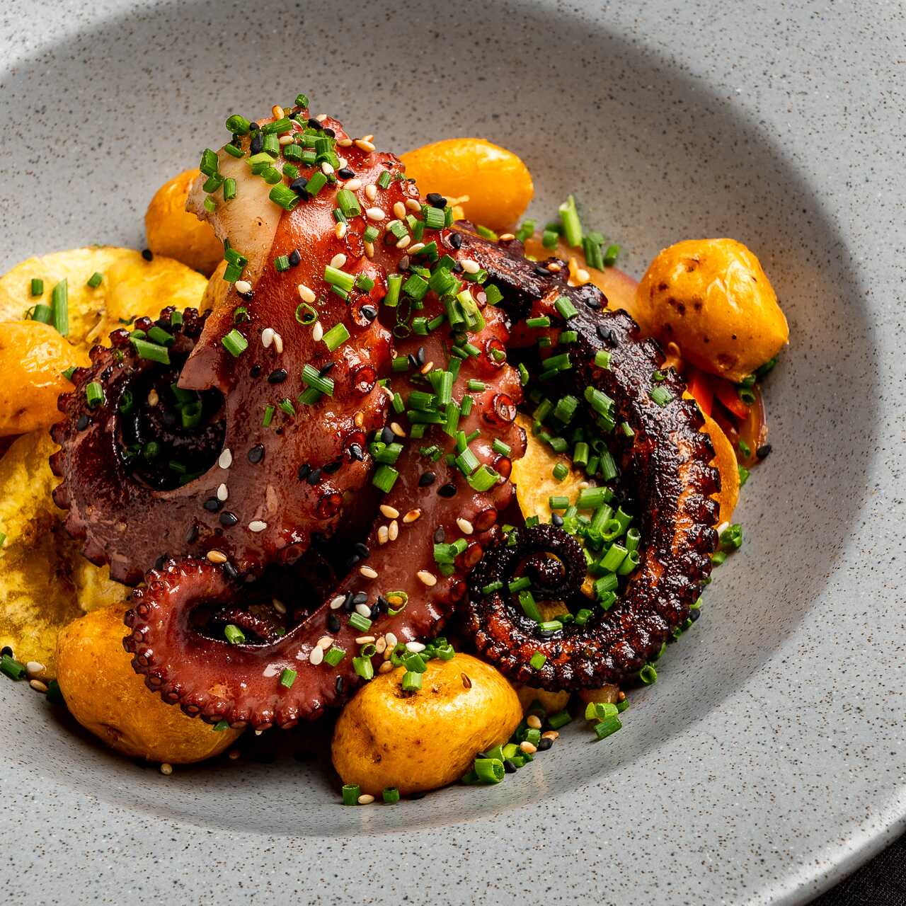 Pulpo a la parrilla