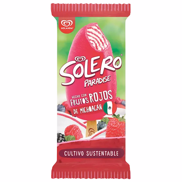 Solero Paradise Frutos Rojos