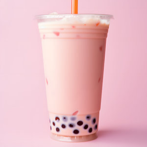 Bubble Fresas con Crema (16 oz)