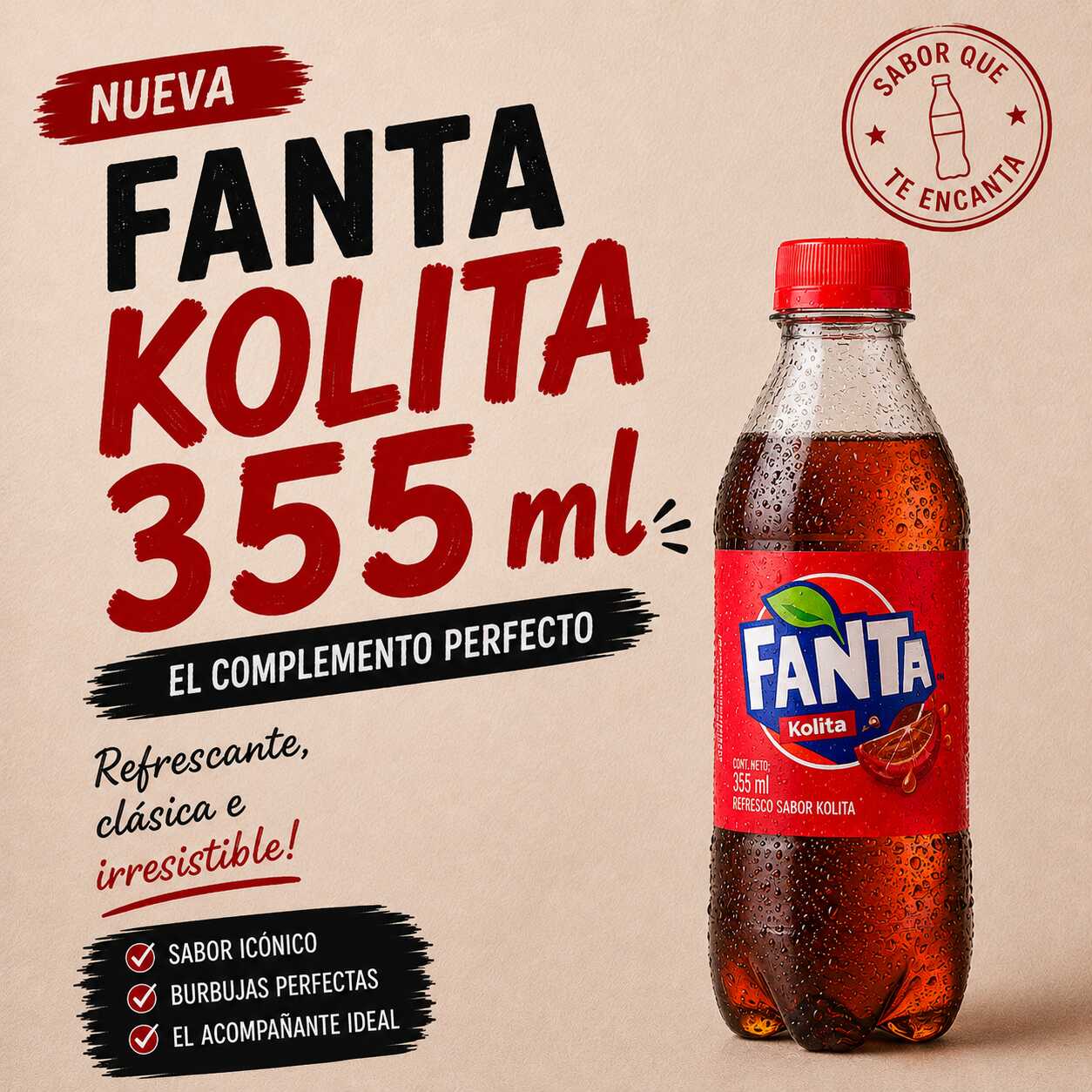 Fanta Kolita 355 ml