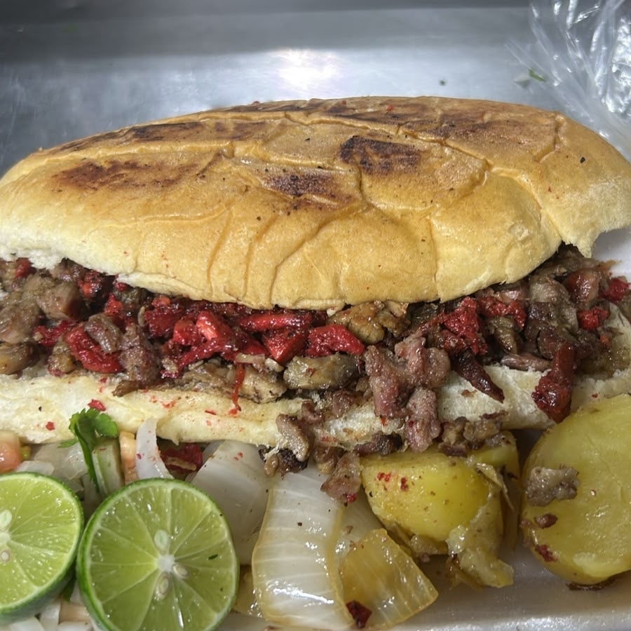 Torta Mixta (Asada + Trompo)