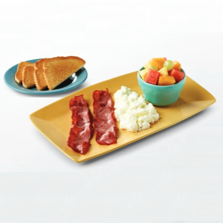 simple & fit 2-egg breakfast