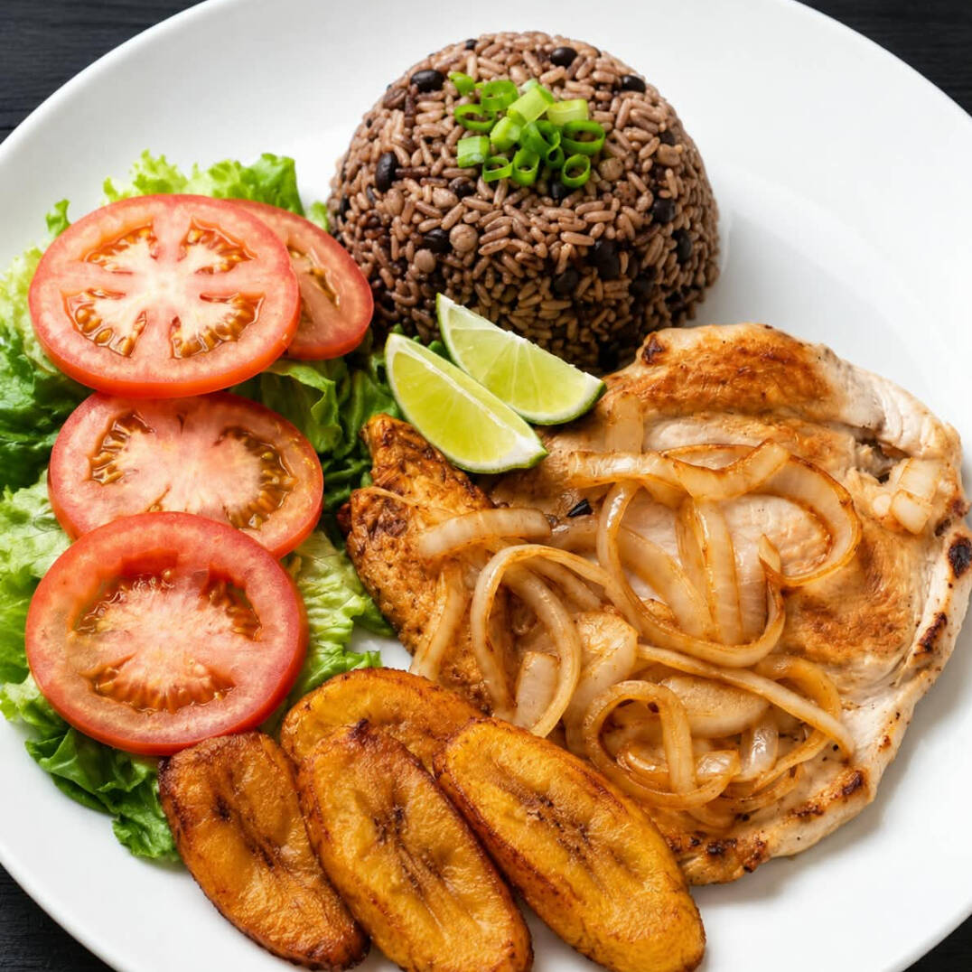 🥩 Bistec de cerdo encebollado estilo cubano 🇨🇺