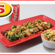 Combo Teppanyaki + Yakimeshi + Refresco