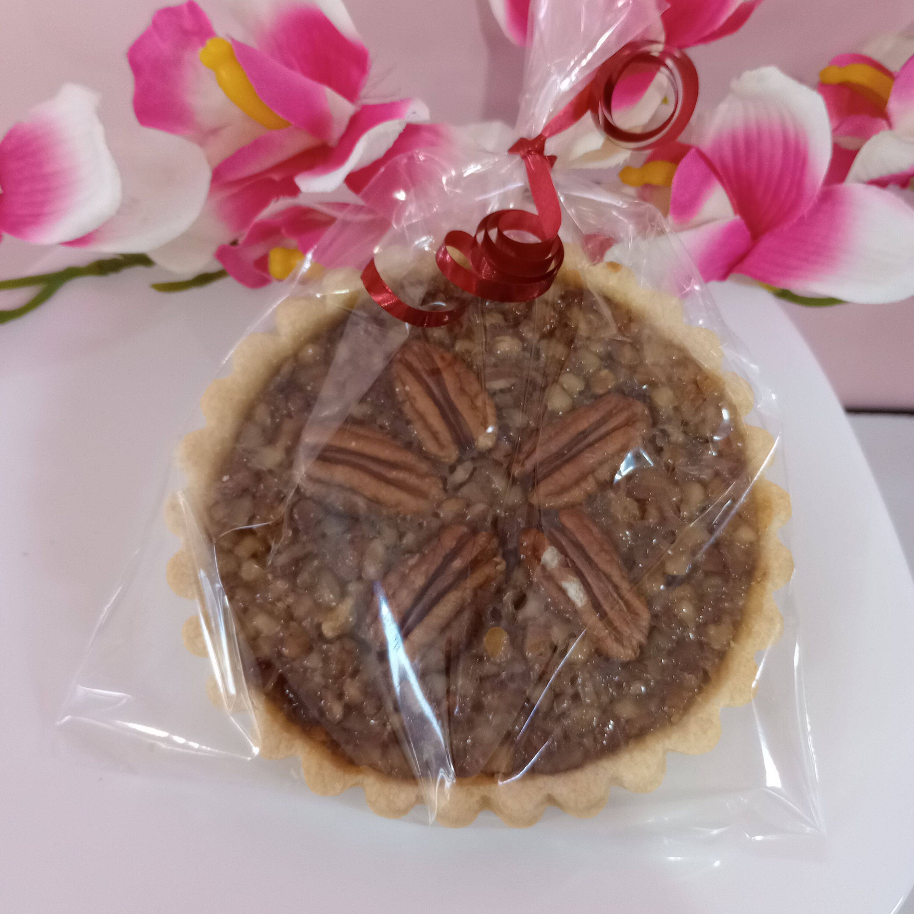 Tarta de nuez individual