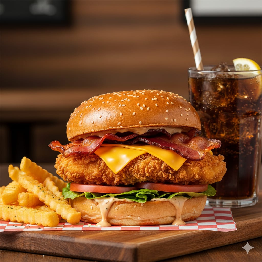 Combo Chicken Burguer