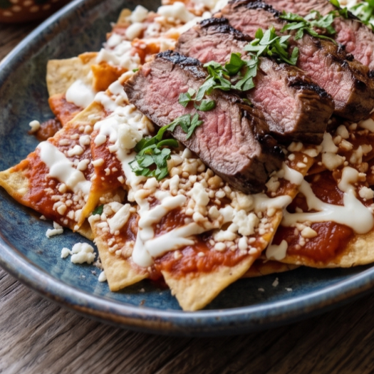 Chilaquiles Gourmet-Arrachera