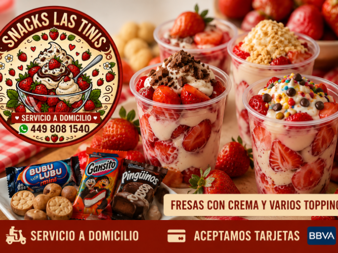 FresasSnacks Las Tinis