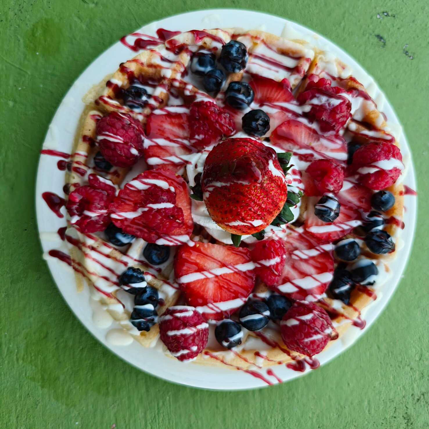Waffle o Crepa del Bosque