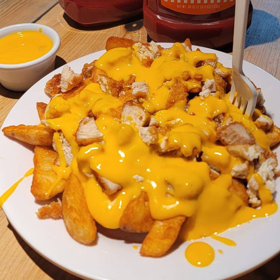 PAPAS CON POLLO