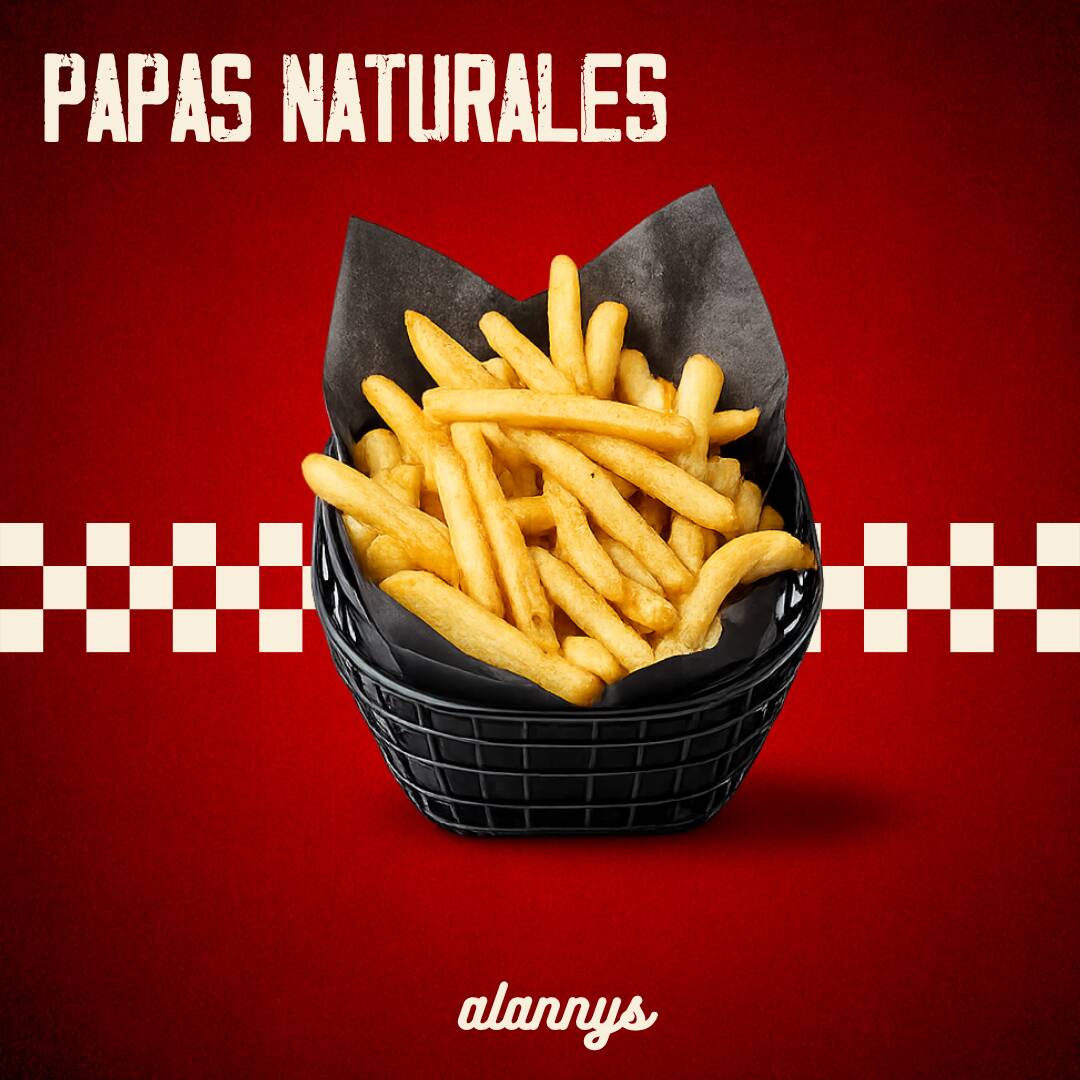 Papas naturales