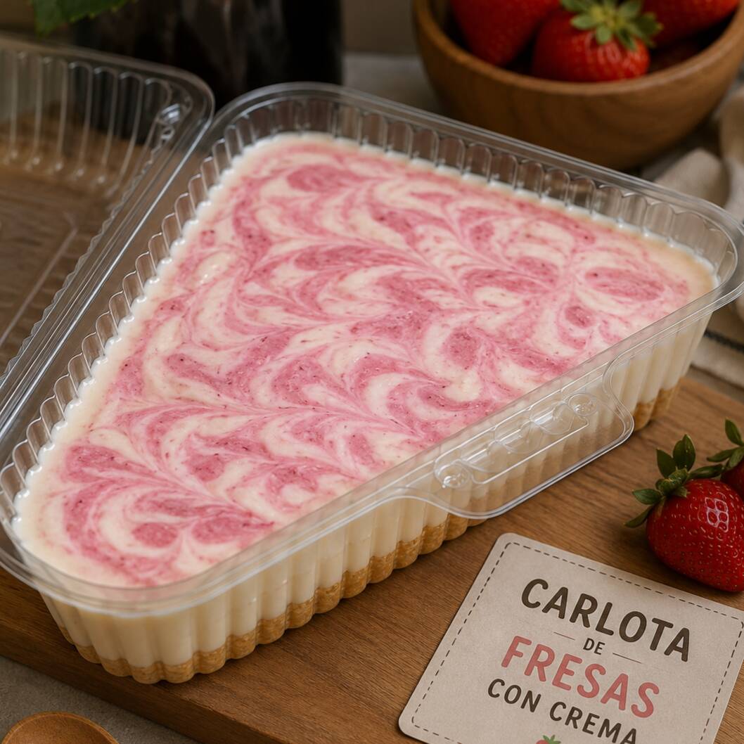 Carlota De Fresas Con Crema