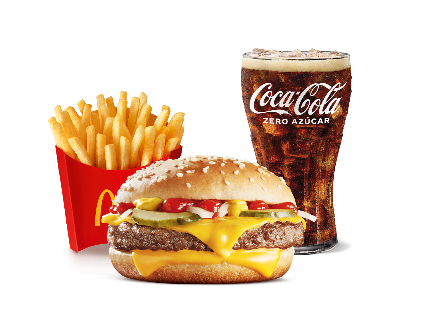 Combo mediano Cuarto de Libra